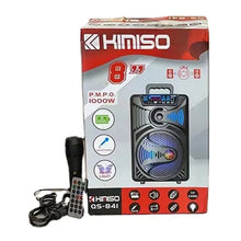 Bluetooth դինամիկ ՝ միկրոֆոնով և հեռակարավարման վահանակով Kimiso QS-841 BB