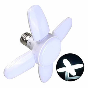 Ջահին ամրեցվող ծալովի լամպ Mini Fan Blade Led Bulb BB