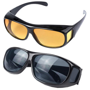 Ночное видение и солнцезащитные очки HD Vision Wrap Arounds NJ 07470 K006