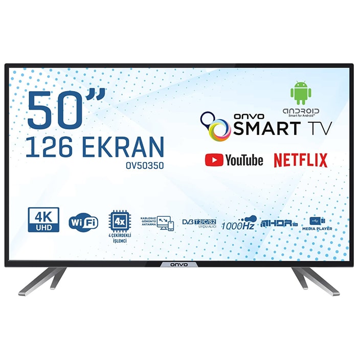 Smart Android 4K TV Onvo OV50350 50 дюймов (127 см)