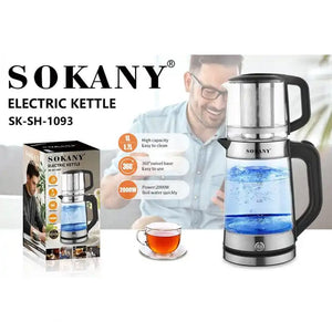 Էլեկտրական թեյնիկ՝ թեյի հավաքածուով Sokany SK-SH-1093 TT