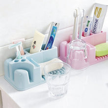Дозатор мыла с прорезями для зубной щетки, пасты и чашки 4-1 в STHO441 UCO