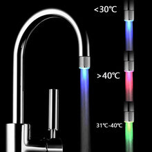 Индикатор температуры воды крепится к крану. К027: