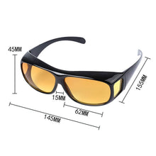 Ночное видение и солнцезащитные очки HD Vision Wrap Arounds NJ 07470 K006