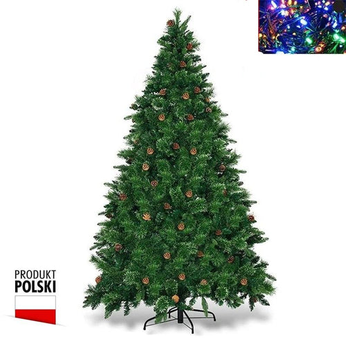 Польская елка с шишками Joanna 180 на 240 см