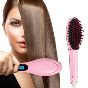 Մազերի ուղղիչ և մերսիչ Fast Hair Straightener HQT-906 K038