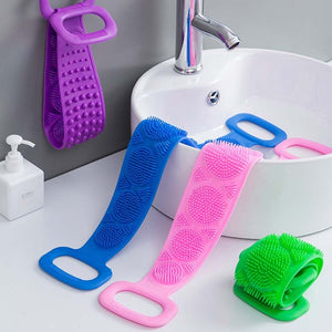 Силиконовая щетка для ванной комнаты с функцией массажа Silica Gel Body Scrubber 6110